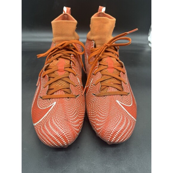 Nike VAPOR UNTOUCHABLE PRO TD 3 Football Cleats ORANGE 917165-800 Mens Size 10.5 - Picture 3 of 8